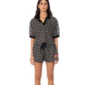 Maaji Coca Cola Horizon Pop Shorts Set Size Medium NWT
